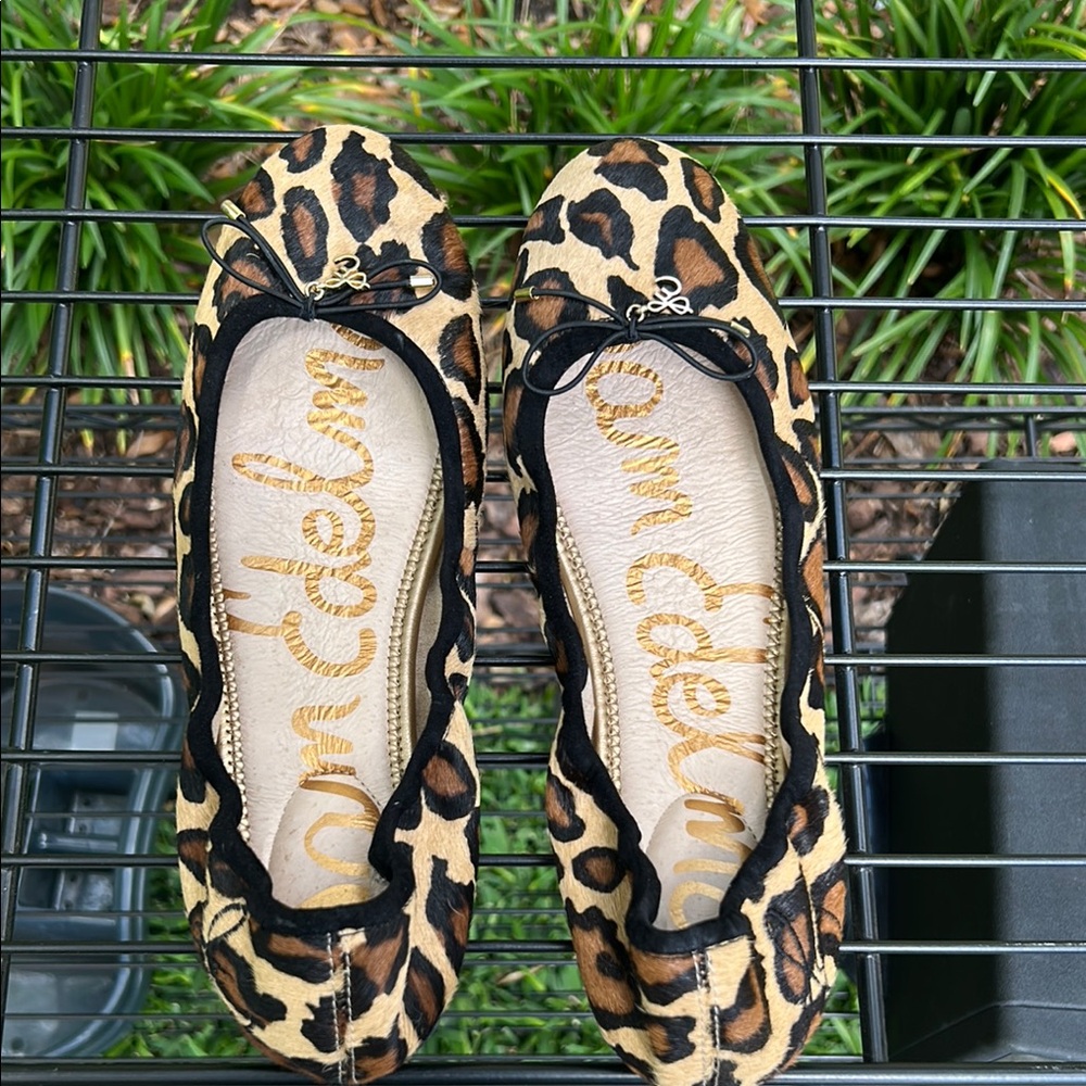 Sam Edelman Leopard Print Ballet Flats